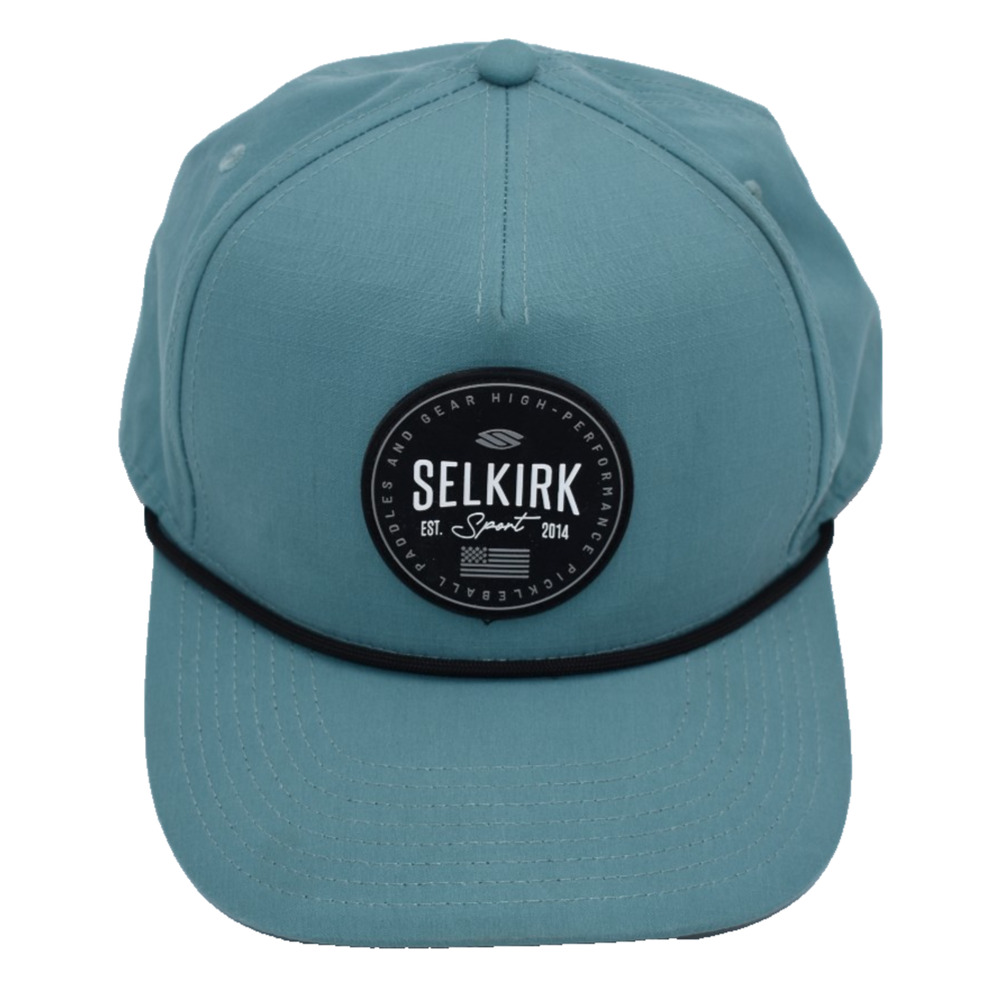 SELKIRK Sport Pickleball Teal Baseball Hat -- Unisex Adjustable Adult